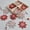 B, variant on RKSTN christmas ornaments Christmas Decorations Wooden Hanging Ornament Christmas Tree Box Set Reindeer Snowflake Wooden Plaques Hanging Decoration