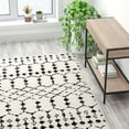 thumbnail image 3 of Flash Furniture Rectangular Modern Black, Ivory Area Rug, 8' x 10', 3 of 8