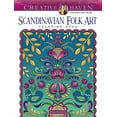 thumbnail image 1 of Creative Haven Scandinavian Folk Art Coloring Book, 1 of 1