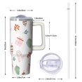 thumbnail image 2 of Xmas Presents 30oz Stainless Steel Coffee Mug with Handle and Straw, Holiday Insulated Leak Proof Christmas Cup, Winter Gift Travel Tumbler, 2 of 5