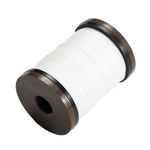 08mm Round Waxed Polyester Thread for Leather Craft Bookbinding and Hand Sewing Projects with High Strength