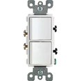 thumbnail image 2 of DECORA SWTCH 2SP GRND 15A WHT (Lot de 1), 2 of 3