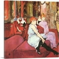 thumbnail image 1 of ARTCANVAS In the Salon of Rue des Moulins 1894 Canvas Art Print by Henri De Toulouse-Lautrec - Size: 12" x 12" (0.75" Deep), 1 of 9