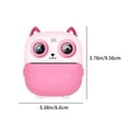 thumbnail image 3 of Children's Mini Printing Instant Cameras HD Camera Multi Functional Digital DSLR Camera For Photography And Printing Gifts Pink, 3 of 8