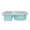 Cyan, variant on Silicone Seasoning Box Silicone Container With Lid, Snack Dipping Cup Kitchen Sauce Holder Reusable Food Container For Dips,Compartment Plastic Food Storage Organizer.