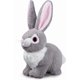 thumbnail image 1 of 12" Gray Easter Bunny Stuffed Animal Rabbit Plush Toy Easter Gift Soft Rabbit Lovely Realistic Stuffed Animal Toy Easter Bunny For Girl Baby Kids Todd, 1 of 4