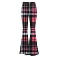 thumbnail image 5 of Jxximdong Leggings for Women Retro Hippie High Waisted Wide Leg With Pockets Long Flare Pants High Waisted Yoga Pants Pink L Yoga Pants, 5 of 6