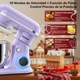 thumbnail image 2 of Batidora de Pedestal Planetaria Honinst 10 Velocidades Uso Doméstico Tazón de 4QT, 2 of 8