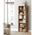 thumbnail image 2 of Librería VASAGLE CUSTOS Collection, almacenamiento abierto de 6 niveles, 2 of 9