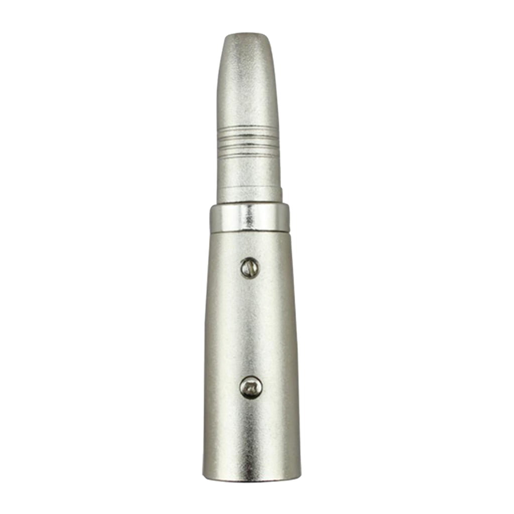 XLR 3 Pin Female Jack to 1/4" 6.35mm Mono Male Plug Microphone Mic TRS Adapter 