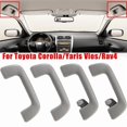 thumbnail image 2 of 4Pcs Interior Roof Pull Handle For Toyota Corolla /Yaris Vios 2008-2013/Rav4 2005-2012 Upper Ceiling Safety Handle Armrest, 2 of 7