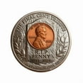thumbnail image 2 of Final Cent Commemorative Keepsake Decorations, Nostalgic Historical Collectible Keepsake Ornaments, Retro Room Showcase Decoration, 1.6Inches, 2 of 7