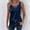 A146 Navy, variant on Womens Tops Criss Cross V Neck Sleeveless Tank Top Satin Silk Like Camisole Casual Elegant Summer Beach Club Night Out Basic Layering Cami Shirts Flowy