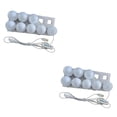 thumbnail image 2 of Destyer Style Coiffeuse Miroir LED Ampoules Lampe Kit Cosmétique 8 Ampoules 2Ensemble, 2 of 6