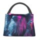 thumbnail image 1 of Fotbe Hip-Hop Glasses Gorilla Bolsa Térmica Portátil con Estampado, Bolsa de Entrega de Alimentos Aislada, Bolsa Reutilizable de Gran Capacidad para Comidas y Supermercado, 1 of 6