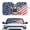 American Eagle 250Th Pattern, variant on XYZCANDO Car Sun Shade with Duck Camo Print, Automotive Windshield Cover That Keeps Vehicle Cool, Uv Blocking Accessory for Vans