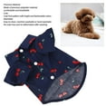 thumbnail image 4 of Camisetas de Verano para Mascotas ANGGREK Estilo Hawaiano Floral para Perros Transpirables, 4 of 8