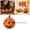 A, variant on Halloween Jack O Lantern Turtle Shell Cover, Soft Plush Pumpkin Tortoise Outfit with Adjustable Strap, Cute Reptile Pet Halloween Cosplay Accessory