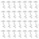 thumbnail image 4 of Aloha - 50 pinzas para sábanas, transparentes, sin dejar rastro, para sofá, cojines, mantas, fundas, pinzas, 4 of 7