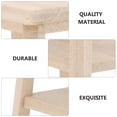 thumbnail image 2 of Miangastore 1pc Wooden Furniture Model Mini Stool Model Mini House Stool Model DIY Model, 2 of 8