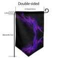 thumbnail image 3 of Black Purple Abstract Garden Flag Double Sided Small Flag Yard Home Decorative Flags Banner 12.5 x 18 Inch Sharp Corner, 3 of 7