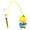 Yellow, variant on YIFAEUX Cartoon Duck Golf Tees Holder with Anti-Loss Rope Clear Plastic PVC Tees for Consistent Drives Fun Novelty Golf Accessories