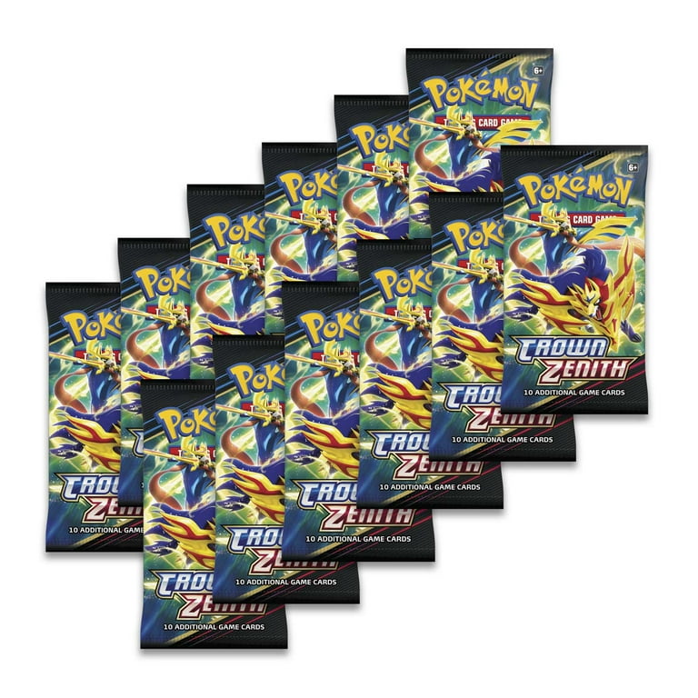 Pokémon TCG: SAS12.5 Crown Zenith Elite Trainer Box with 10