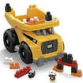 thumbnail image 7 of MEGA BLOKS Fisher-Price Building Toy Blocks Cat Large Dump Truck (25 Pieces) For Toddler, 7 of 7