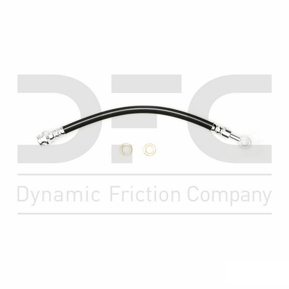 Rear Dynamic Friction Company Brake Line Hose 350-68053 For 1993-1997 INFINITI J30, 1997-2001 INFINITI Q45