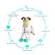 thumbnail image 3 of Suministros Para Perros Molares Bola Resistente A Mordeduras Succionador Fuerte Juguete Para Perros Suministros Para Mascotas Eigraketly PT001699-01, 3 of 7