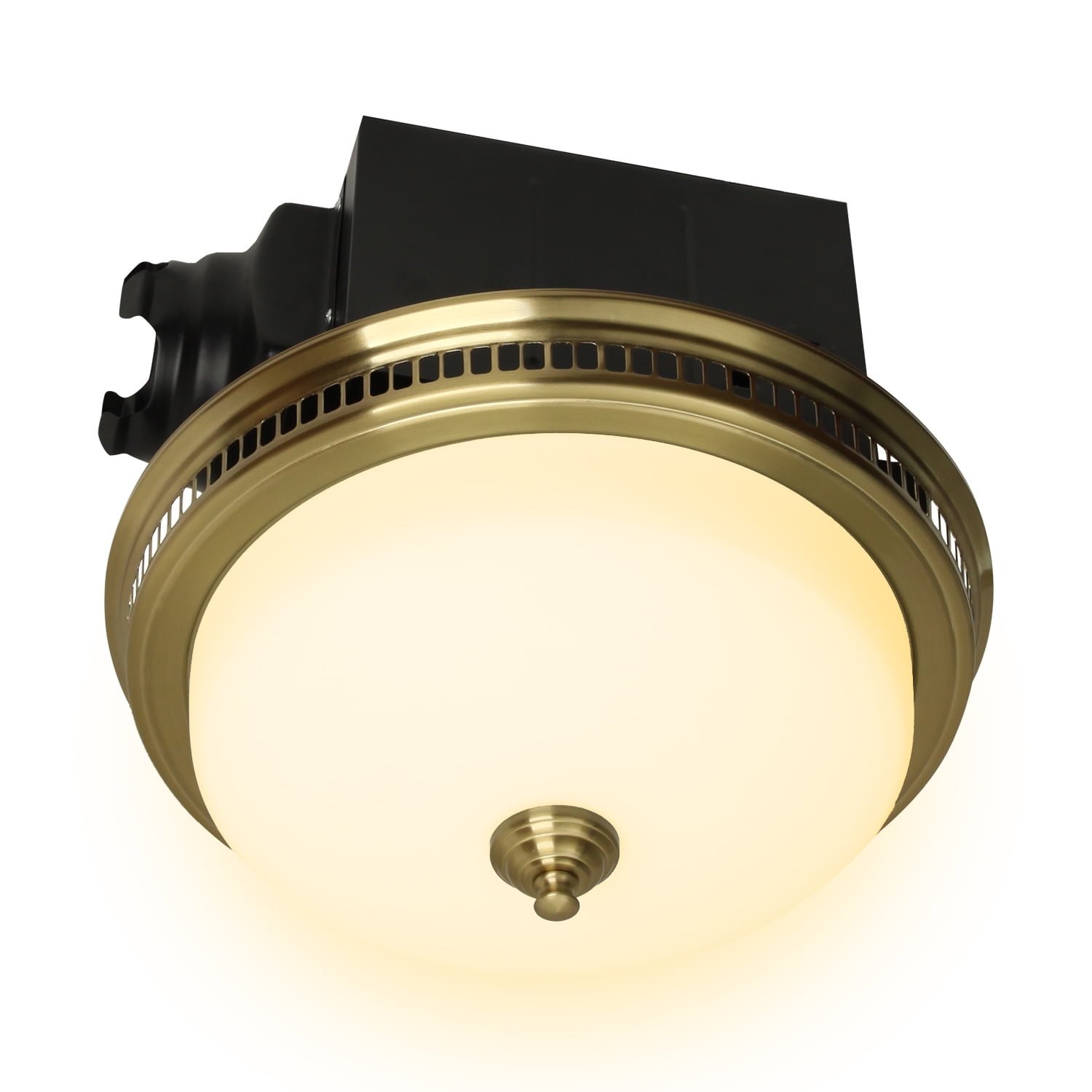 Ultra Quiet Bathroom Exhaust Fan with LED Light and Nightlight 110CFM 1