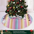 thumbnail image 6 of FMSHPON Unicorn Xmas Christmas Tree Skirt Stand Mat for Holiday Party Decoration Indoor Outdoor 36 inches, 6 of 6