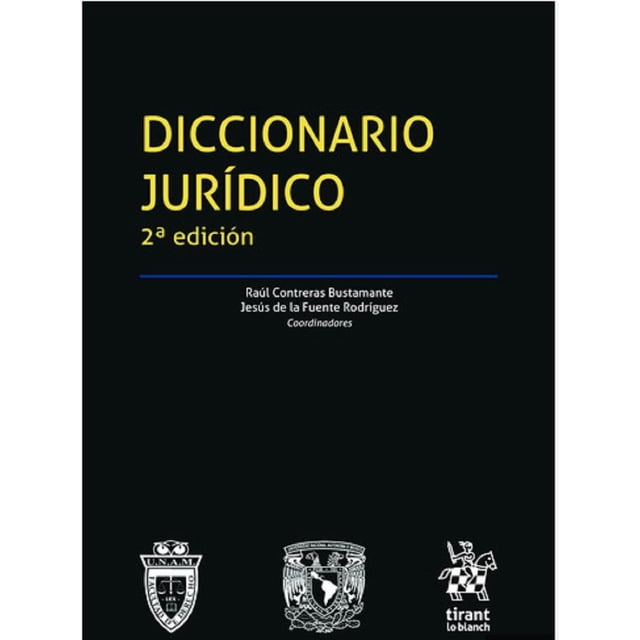 Diccionario Juridico Tirant Lo Blanch 2ª Edición 9788413550831