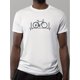 thumbnail image 1 of Stylish Bicycle Pattern Print Men's Comfy Chic T-shirt, Graphic Tee Men's Summer Outdoor Clothes, Men's Clothing, Tops For Men, Gift For Men, 1 of 5