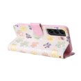 thumbnail image 5 of Compatible avec Samsung Galaxy S22 Plus 5G Cas Rétro Fleur Dorée PU Cuir RFID Bloquant Portefeuille Couverture, 5 of 5