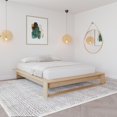 thumbnail image 2 of Lido Queen Size Platform Bed with Slats, 2 of 6