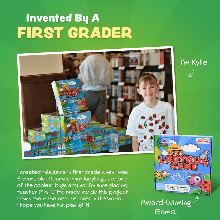 The Ladybug Game by Zobmondo!! Great first board game for girls