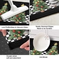 thumbnail image 6 of Christmas Kitchen Rugs and Mats Set of 2,Buffalo Plaid Christmas Tree Merry Christmas Kitchen Mat,Xmas Winter Holiday Non Slip Low-Profile Sink Mat Decorations for Home Kitchen 17x47+17x30 Inches, 6 of 8