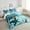 Blue Green Brown, variant on Erosebridal Cute Sea Turtle Bedding Twin Comforter Set, Ocean Animal Down Comforter, Underwater World Bedroom Decor, Reversible 2-Piece