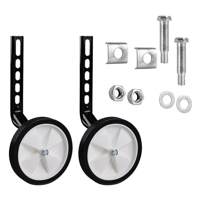 S SERENABLE Adjustable Stabilizers 12-20 inch Children s Auxiliary Wheels Black