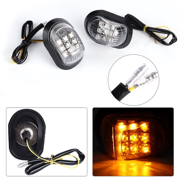 Lámpara de giro, luz de señal de giro de motocicleta, luz intermitente LED, salida de alta intensidad