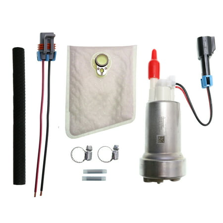 Genuine Walbro F90000274 450LPH E85 Compatible Intank Fuel Pump With Installation Kit and Strainer (Best E85 Fuel Pump)