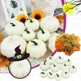 thumbnail image 3 of Simulation Foam Fake Pumpkins Halloween Pumpkin Decoration Props (Pack of 12), 3 of 7