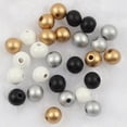 thumbnail image 4 of 100-200 cuentas de madera de colores variados de 8 mm y 10 mm con agujeros, bolas redondas, cuentas espaciadoras sueltas para hacer joyas, accesorios para pulseras DIY, 4 of 5