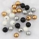 thumbnail image 4 of 100-200 cuentas de madera de colores variados de 8 mm y 10 mm con agujeros, bolas redondas, cuentas espaciadoras sueltas para hacer joyas, accesorios para pulseras DIY, 4 of 5
