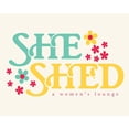 thumbnail image 2 of Villa, Mlli 24x20 White Modern Wood Framed Museum Art Print Titled - She Shed Lounge, 2 of 4