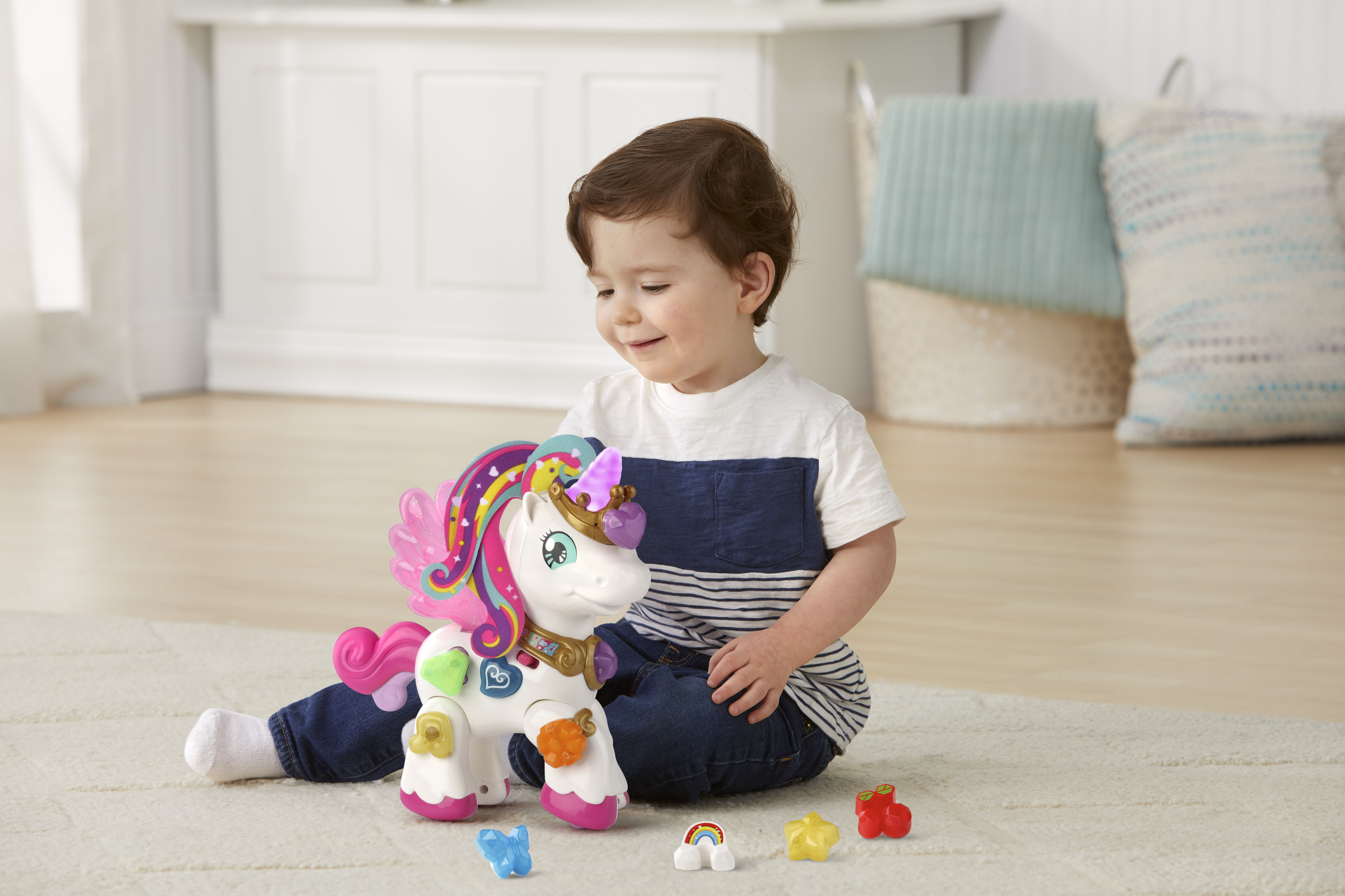 VTech Starshine the Bright Lights Unicorn, Imaginative Play Toy for Toddlers - image 3 of 12