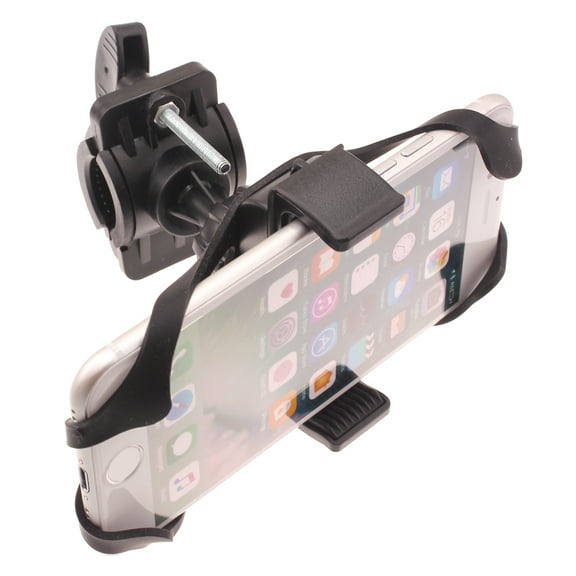 Handlebar Bicycle Mount for Samsung Galaxy A55/A35/A25 5G - Silicone Holder Bike Non-Slip Strap Shockproof
