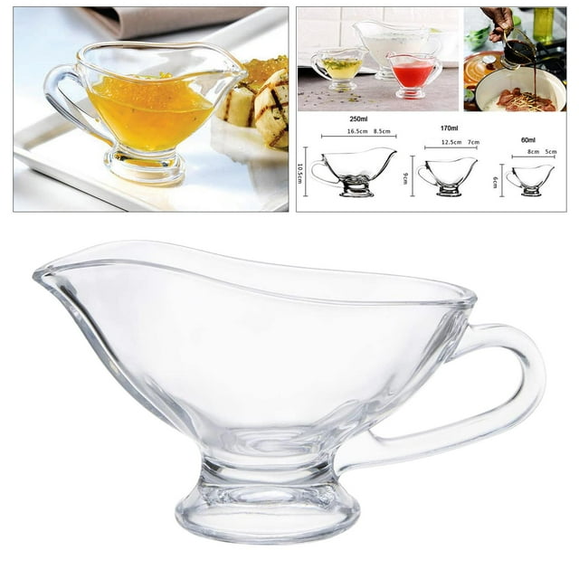 Bote de cristal Perfecl salsera con cucharón 170ml
