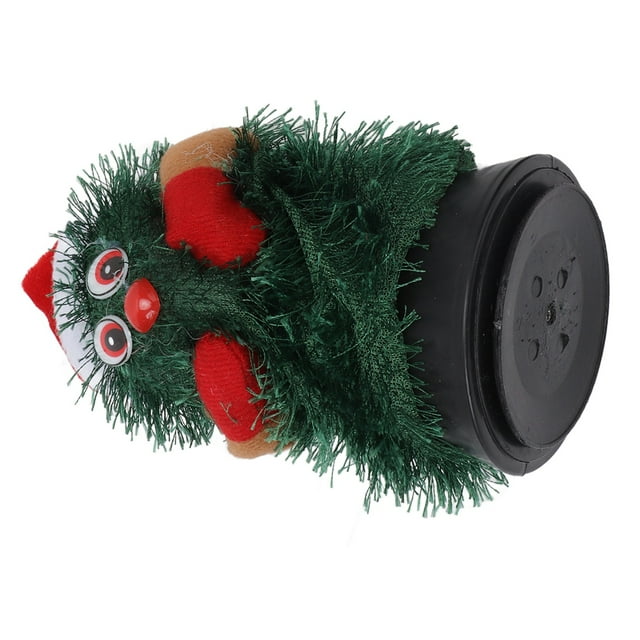 Árbol de Navidad giratorio, árbol de Navidad de mesa, figura de árbol de Navidad musical, árbol de Navidad de mesa, respuesta rápida Jadeshay A